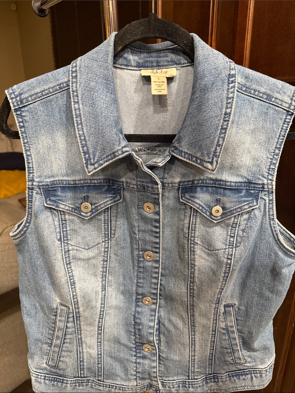 J4 Denim Vest - Subcategory Inference